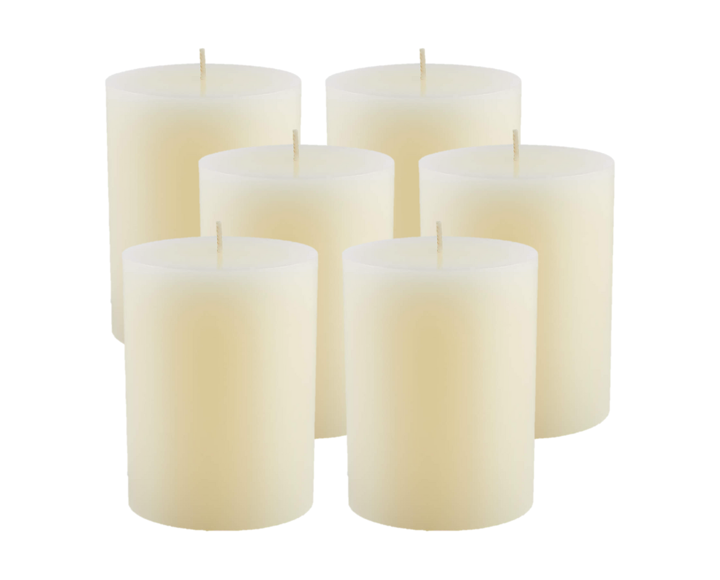 Pillar Candle Ivory - 3x4 inches