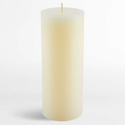 Pillar Candle Ivory - 3x8 inches