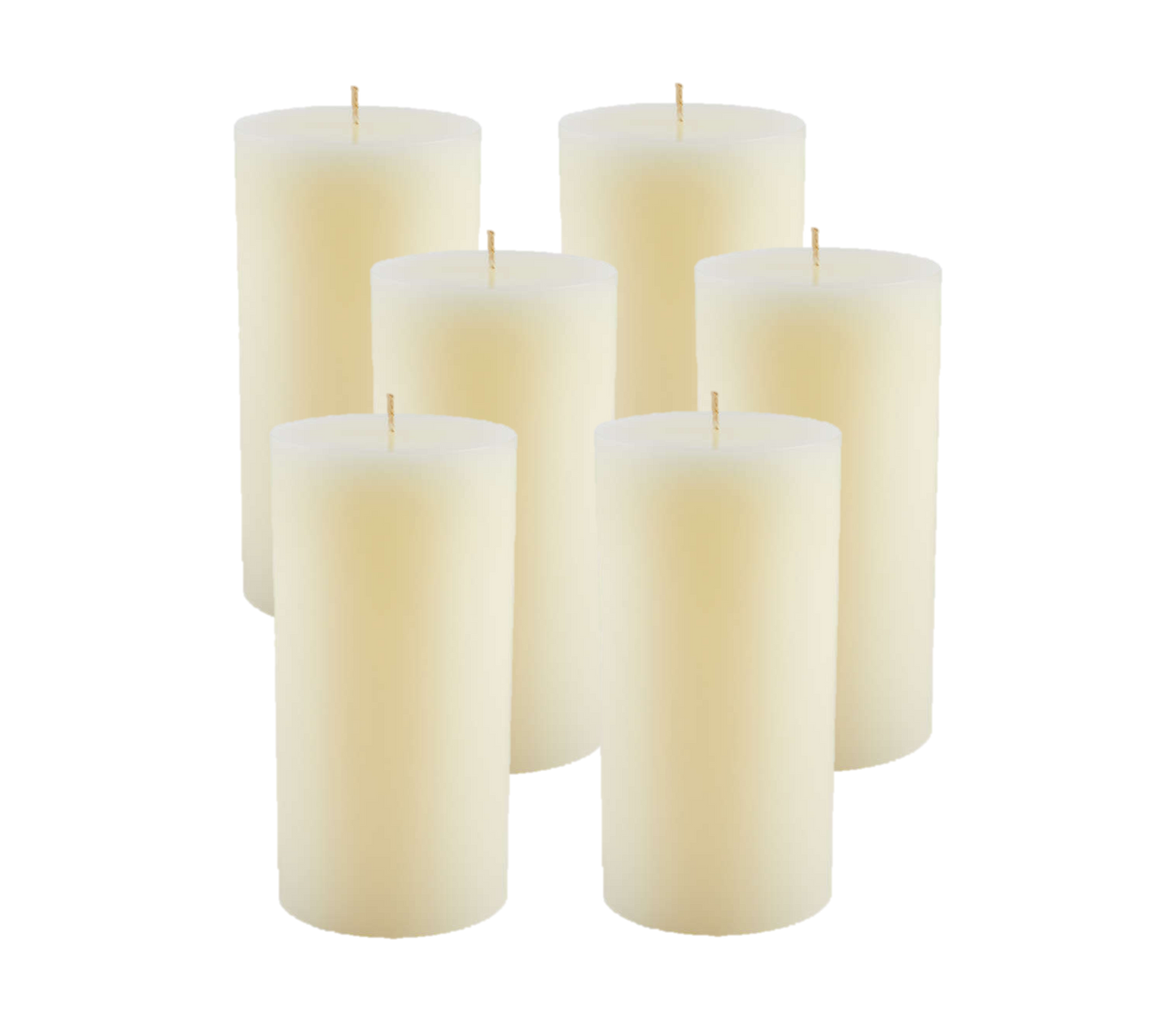 Pillar Candle Ivory - 3x8 inches