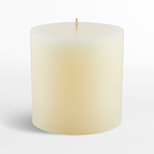 Pillar Candle Ivory - 4x4 inches