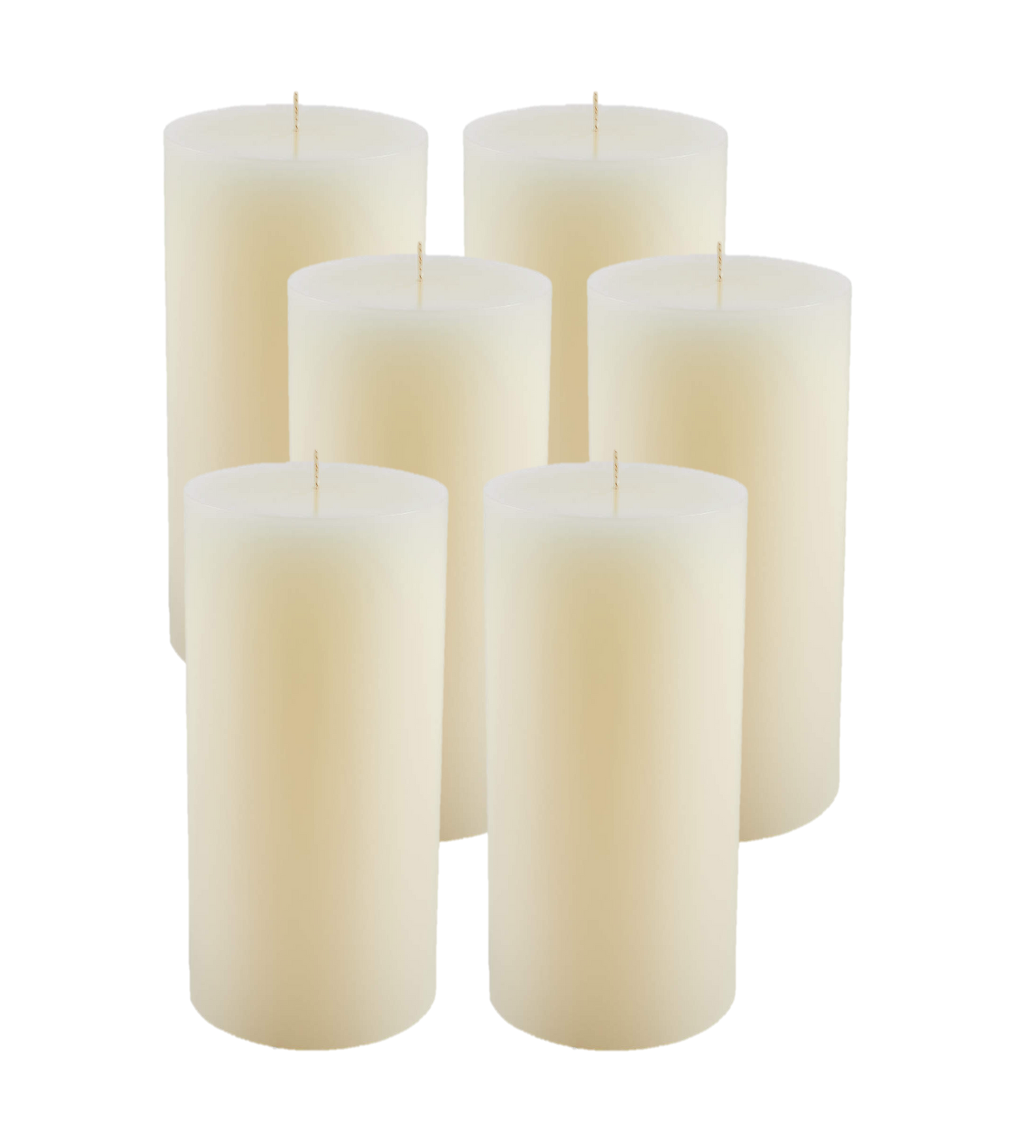 Pillar Candle Ivory - 4x8 inches