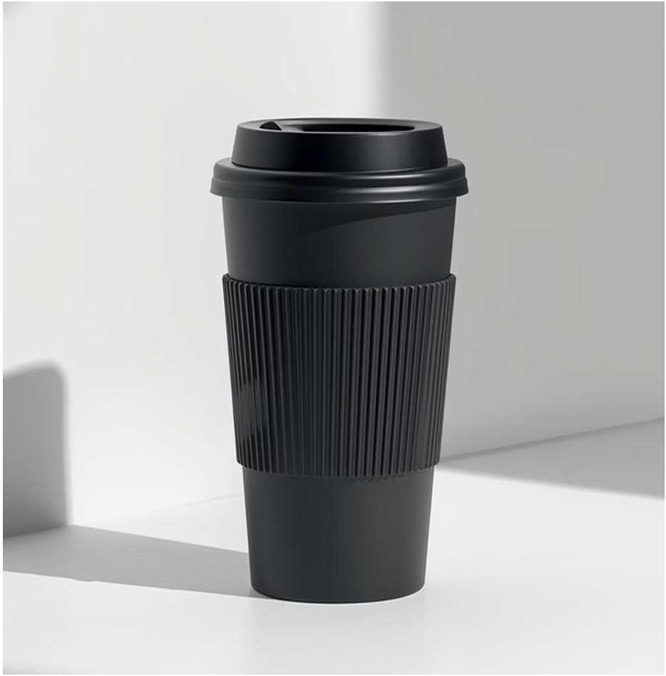 Black Paper Cup - Set of 1000