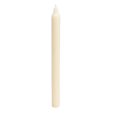 Diner Candle Ivory - 4 inches - Set of 30