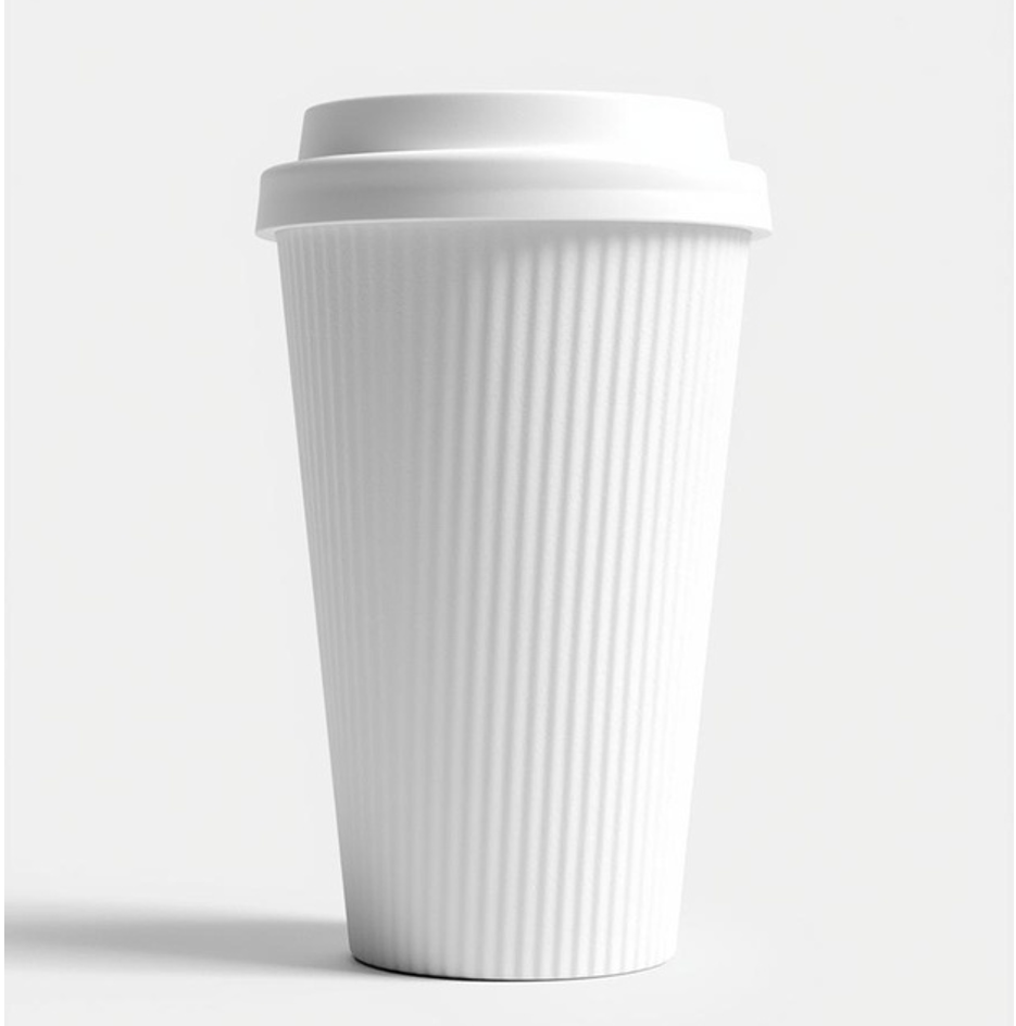White Paper Cup - Set of 1000